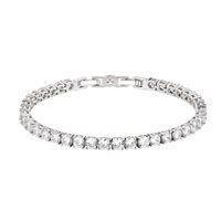 Bracciale Amen Donna Tennis in Argento Zircone BRTNBB40 - BRTNBB40